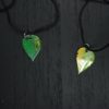 pendentifs feuille lisse D Mojito